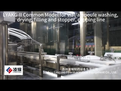 Machine de remplissage de flacons de 2 à 30 ml pour les flacons, machine de lavage, séchage, remplissage et scellage entièrement automatique