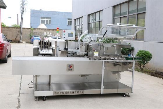 Un bon prix. Machine automatique de cartonnage LYWZH-120 intermittente horizontale, boîte d'emballage en ligne