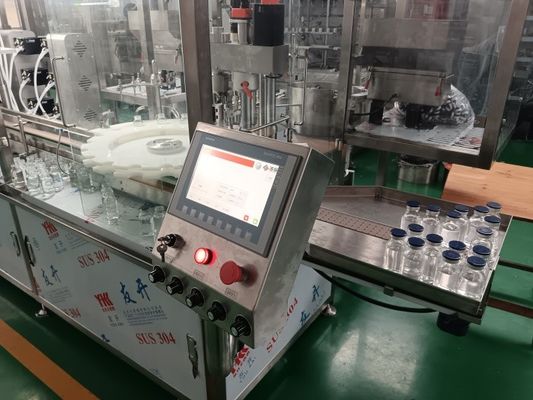 Acheter Machine de remplissage de liquide stérile pour les bouteilles en verre et en plastique de 30 à 500 ml avec protection contre l'azote pour les liquides et désinfectants oraux fabrication en ligne