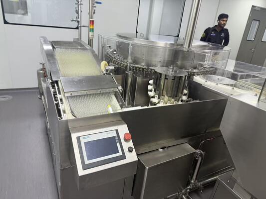Acheter Taux de rupture de ligne entière ≤ 1 %, ligne de lavage, stérilisation, remplissage et scellage d'ampoules de 5 ml, contrôle de ligne HMI 40 000 pièces/h AGF-10S fabrication en ligne