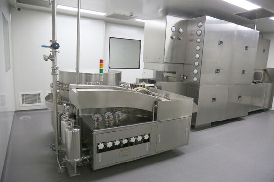 Acheter 5 ml Ampoule de lavage stérilisation de remplissage ligne d'étanchéité Diagnostic automatique de défaut, 20000 pièces/h Stérilisation à chaleur sèche AGF-8S fabrication en ligne