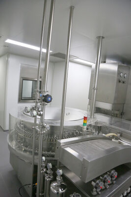 Acheter Ligne de scellage de lavage et de stérilisation d'ampoule de 20ml, ultrasonique verticale, 15000 pièces/h, alimentation automatique d'ampoule AGF-17S fabrication en ligne
