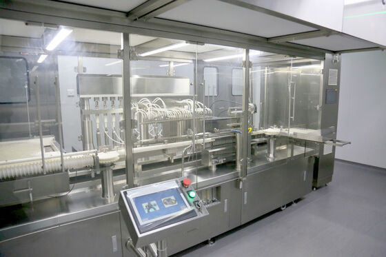Acheter Ligne de scellage de remplissage et de stérilisation de lavage d'ampoule de 1 à 2 ml de construction en acier 316L, 40000 pcs/h AGF-5S de contrôle de ligne HMI fabrication en ligne