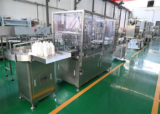 Système de remplissage et d'étanchéité de l'ampoule pour la production de solutions d'interféron, évacuation d'azote avant et après remplissage conforme aux BPF