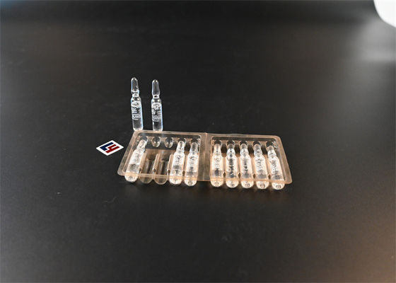 Blister Ampoule plateau ampoule Blister Pack Grade médical PETG ISO13485 Production en salle blanche