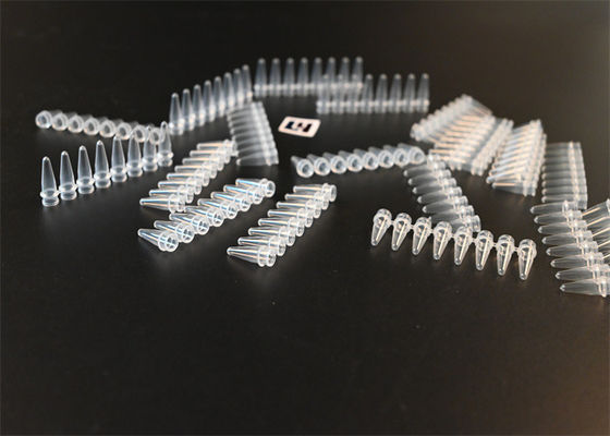 Produits stériles pour injection médicale PCR Tube en plastique 8 bande
