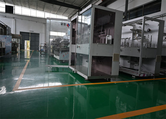 Système automatique de patch adhésif et d'emballage d'hydrogelScellage à grande vitesse sur quatre côtés et inspection visuelle pour les produits transdermiques avancés