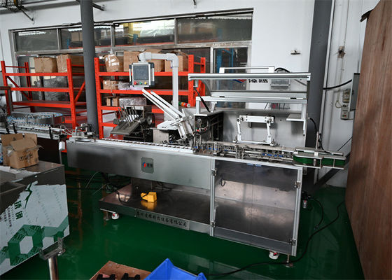 Machine de cartonnage horizontale pharmaceutique pour emballage de comprimés en ampoules avec contrôle PLC
