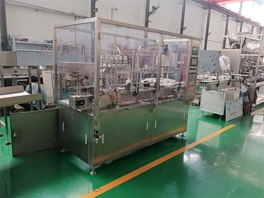 Machine de remplissage de petites doses de précision pour gouttes pour les yeux, sérums et vaccins, conforme aux BPF, capacité 3-20 ml