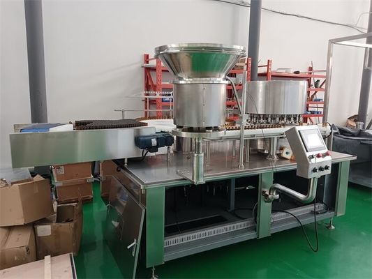 Machine de remplissage de poudre lyophilisée pour biopharmaceutiques 20000BPH Automatisation avec une grande précision