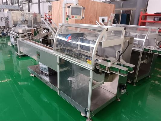 Une machine de cartonnage intelligente pour les emballages pharmaceutiques à ampoules 80 BPM, conforme aux BPF et dotée d'une précision basée sur l'IA