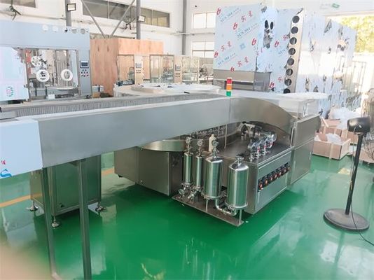 Ligne de remplissage d'ampoules personnalisable Précision, rapidité et conformité aux BPF pour les vaccins, antibiotiques et produits biologiques