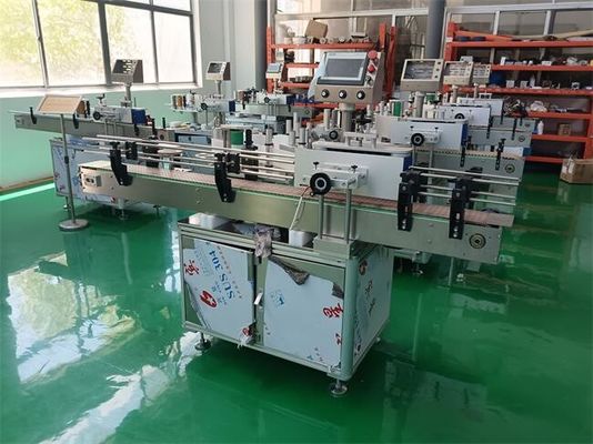 Machine automatique d'étiquetage des bouteilles pour bouteilles rondes, bouteilles de vin haute précision d'étiquetage avec équipement de codage d'encre