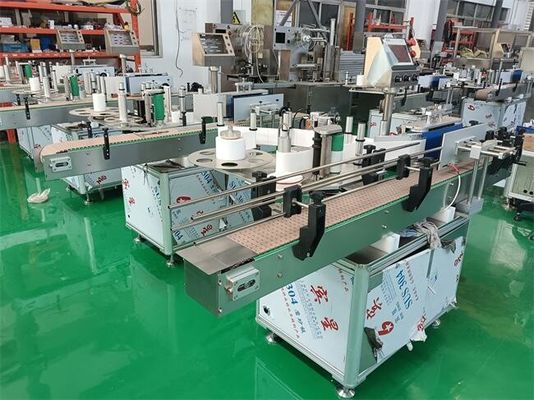 Un bon prix. Machine électrique automatique de marquage des bouteilles rondes pour les types de marquage avant et arrière en ligne