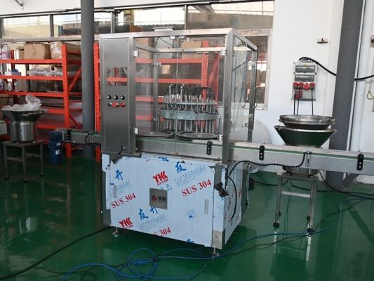 Un bon prix. Machine automatique de couvercle de flacon pour emballage pharmaceutique stérile, haute précision de l'étanchéité et conformité ISO en ligne