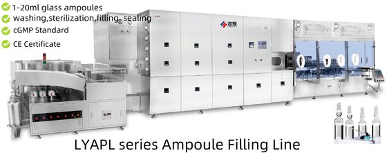 qualité Machine de remplissage et d'étanchéité des ampoules pour les vaccins contre la grippe injectables avec isolateur, ligne de remplissage des ampoules à haut rendement usine