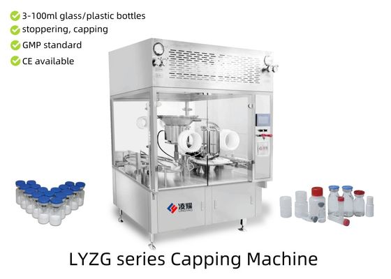qualité Machine de fermeture du flacon pour les anticorps monoclonaux, solution de scellement certifiée GMP pour flacons de 2 à 100 ml avec système LAF usine