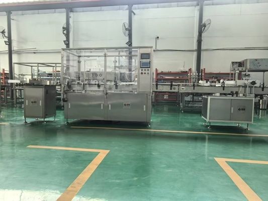 Machine de remplissage et de fermeture de flacon d'insuline de 10 ml Conception haute vitesse, conforme aux BPF et à température contrôlée