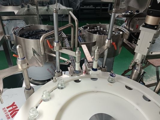 Machine de remplissage de flacons pharmaceutiques pour bouteilles en verre et en plastique de 100 à 500 ml
