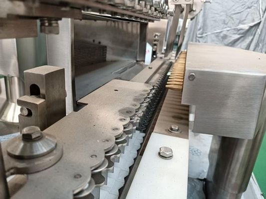 Équipement efficace de remplissage et d'étanchéité des ampoules doté de caractéristiques de remplissage à l'azote
