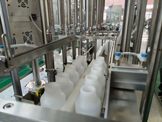 Machine de remplissage cosmétique automatique, machine de remplissage de liquides pour cosmétiques — Convient pour 10-500 ml, idéale pour divers cosmétiques, conforme aux normes GMP et FDA